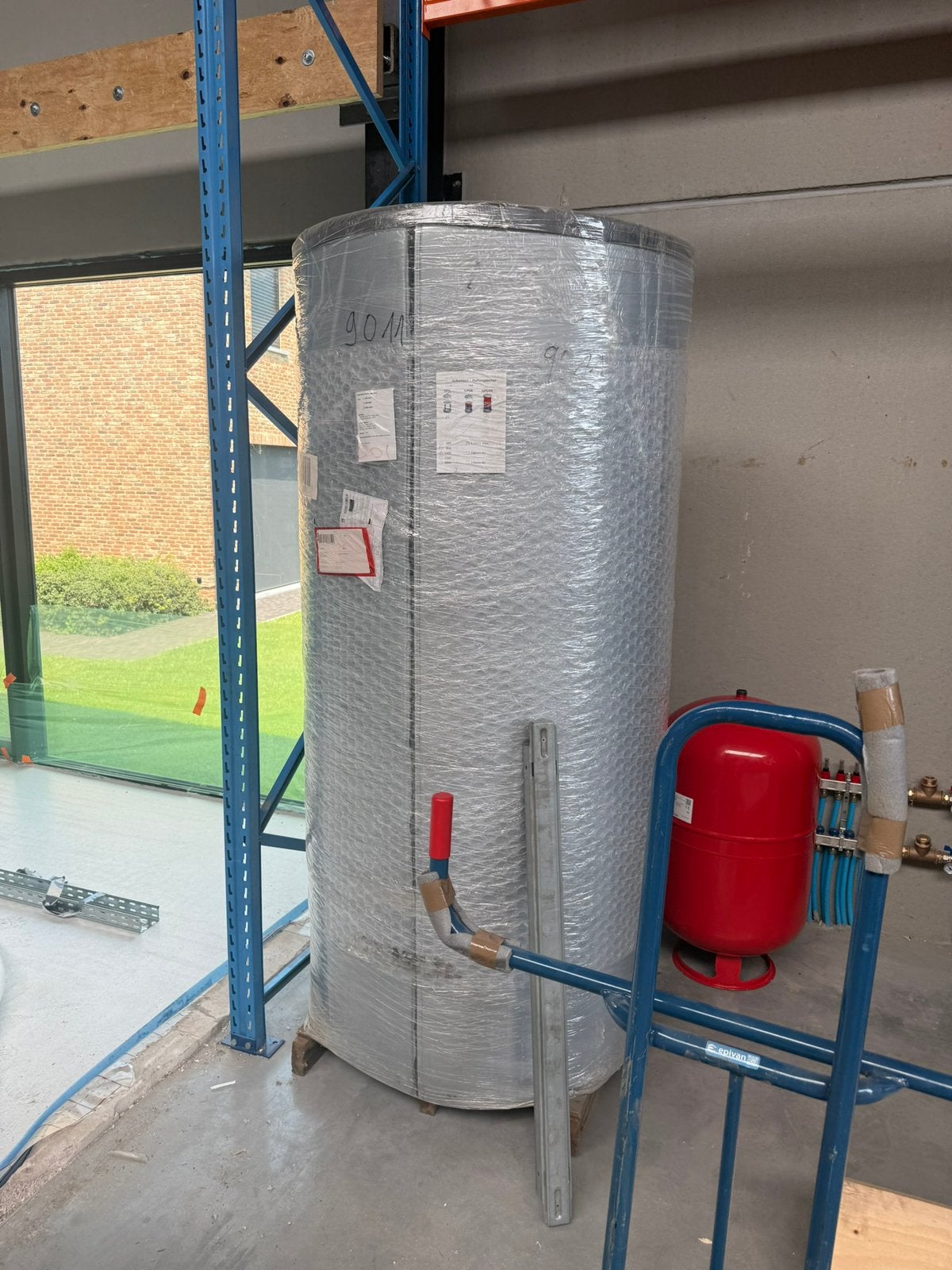 Gelaagd buffervat Alfa EV-SPS-1000, zonder warmtewisselaar, 100 liter of meer, Ophalen, Nieuw, Boiler