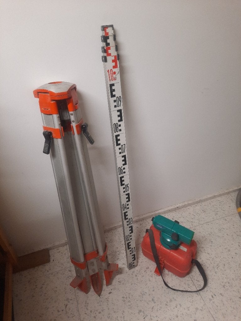 Niveau optique + mire, Bricolage & Construction, Enlèvement