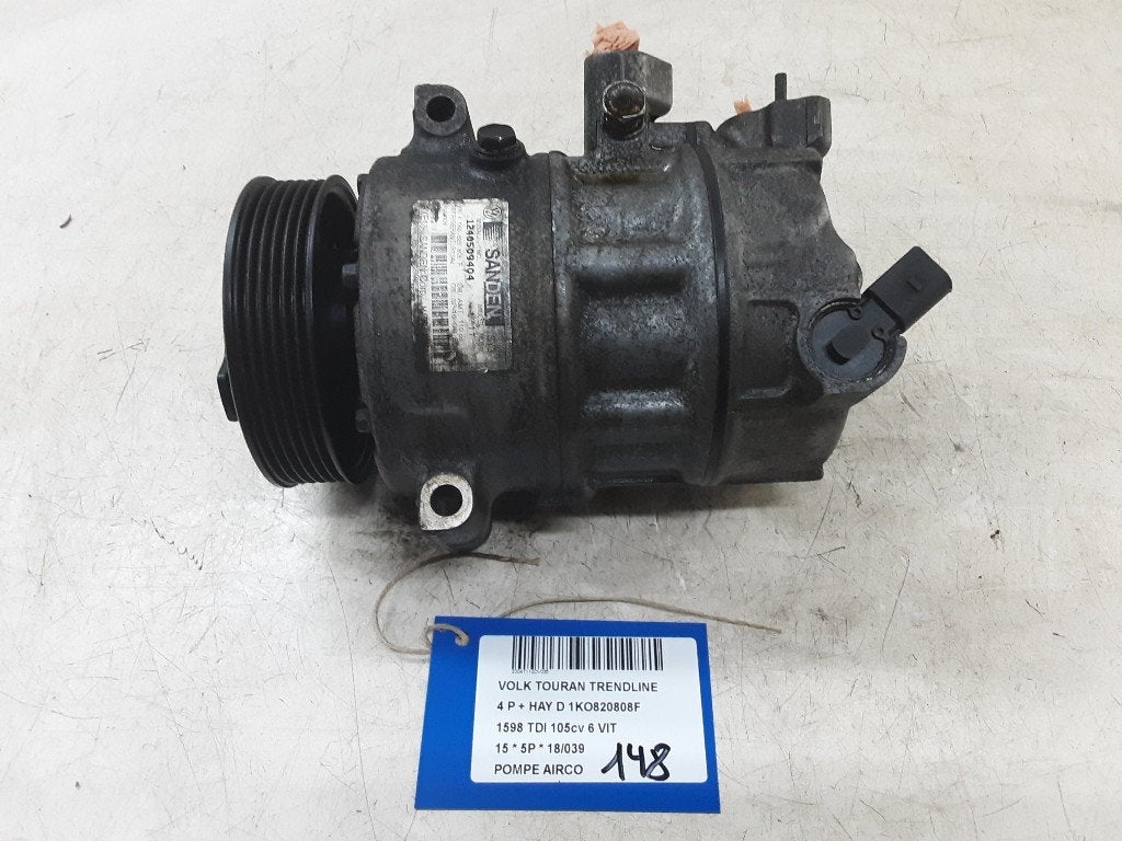 AIRCO POMP Volkswagen Touran (1T1 / T2) (1KO820808F), Gebruikt, Volkswagen, Volkswagen AG, Kundenbetreuung@volkswagen.de