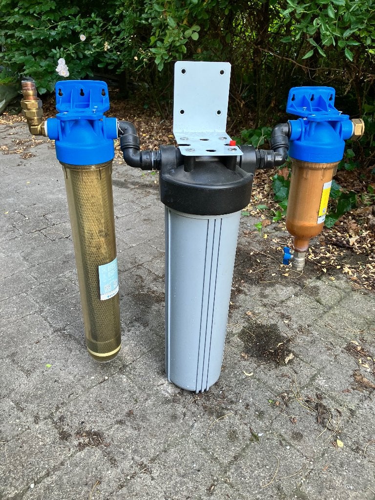 Regenwaterzuiveringset, Ophalen, Zo goed als nieuw