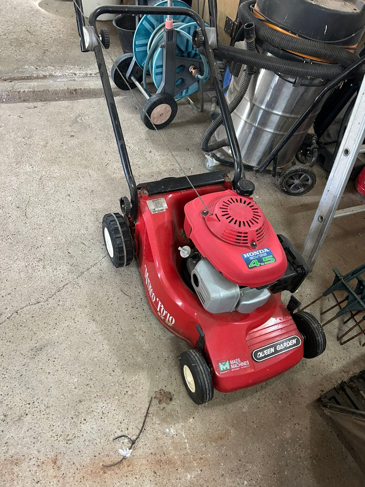 Honda zelftrekker, Tuin en Terras, Ophalen, Gebruikt, Opvangbak, Benzine-grasmaaier