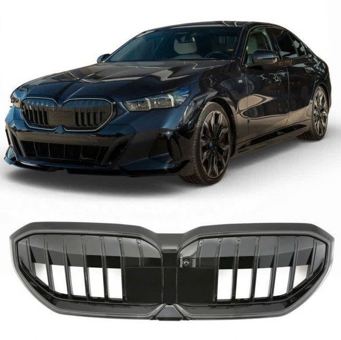 Calandres BMW en noir brillant - Simple/double ligne - M3 M4, Enlèvement