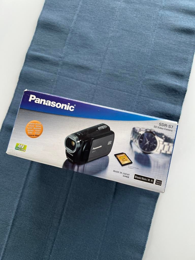 Panasonic SDR-S7EG-K Black, Ophalen of Verzenden, DVD, Camera, Panasonic