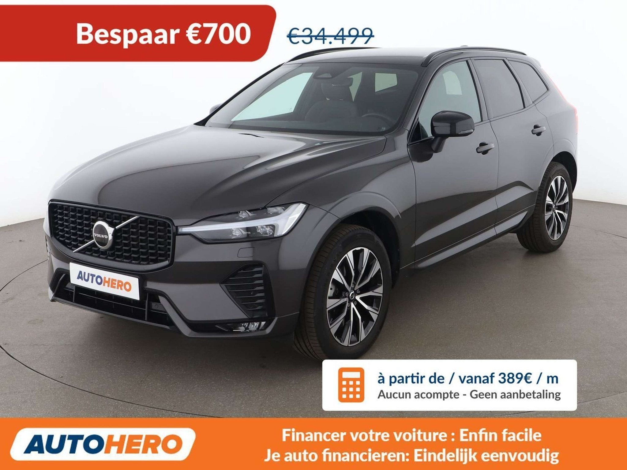 Volvo XC60 2.0 B4 Mild-Hybrid Plus Dark 2WD (bj 2023), Auto's, 197 pk, Gebruikt, 1969 cc, 5 deurs