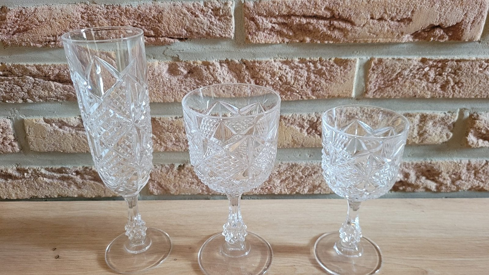 glazen Cristal d'Arques Durand, Collections, Enlèvement, Comme neuf
