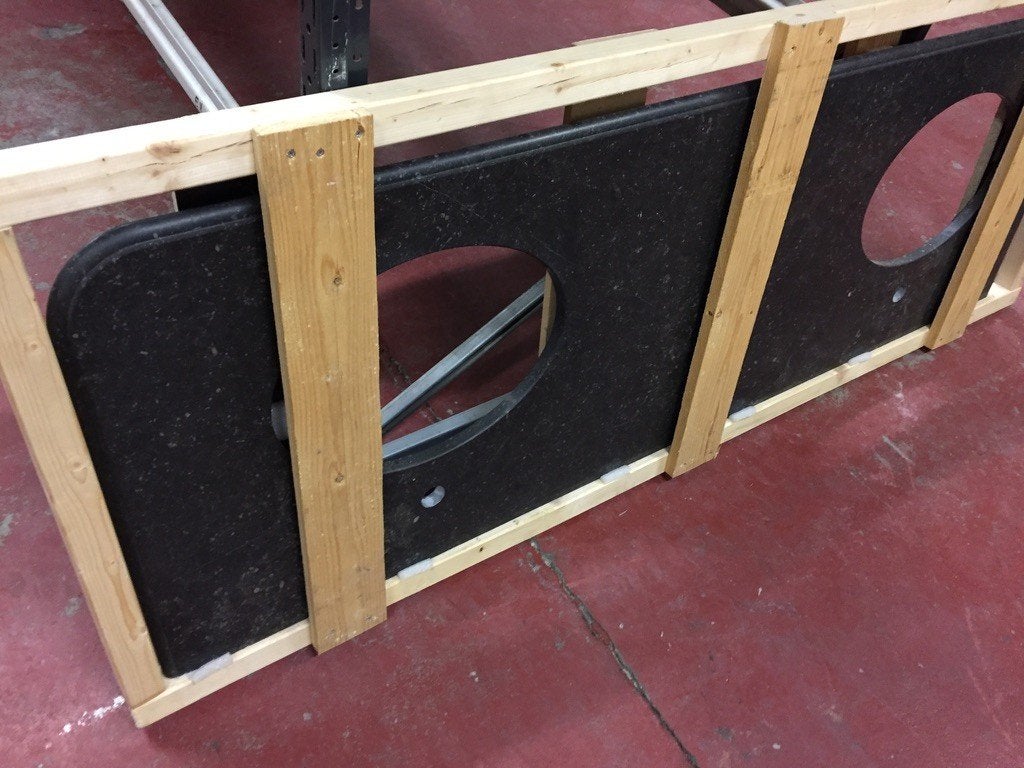 tablette meuble salle de bain double évier encastrable, Neuf, Moins de 100 cm, 150 à 200 cm, Enlèvement