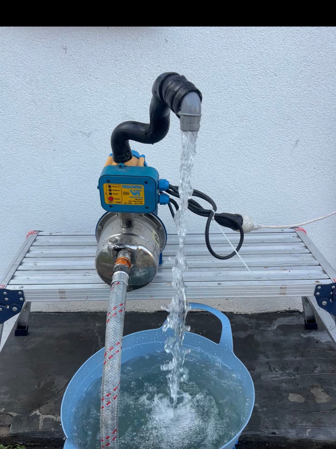 Waterpomp, Tuin en Terras, Ophalen, Zo goed als nieuw, Elektrisch, Besproeiingspomp