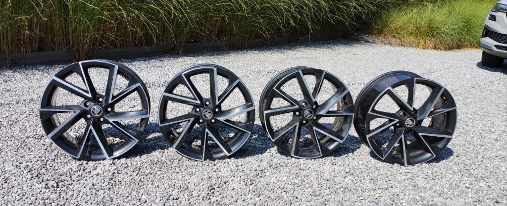 Originele Skoda Vega 19" wielen — 5x112, Auto-onderdelen, Banden en Velgen, Gebruikt, Velg(en), All Season, Ophalen