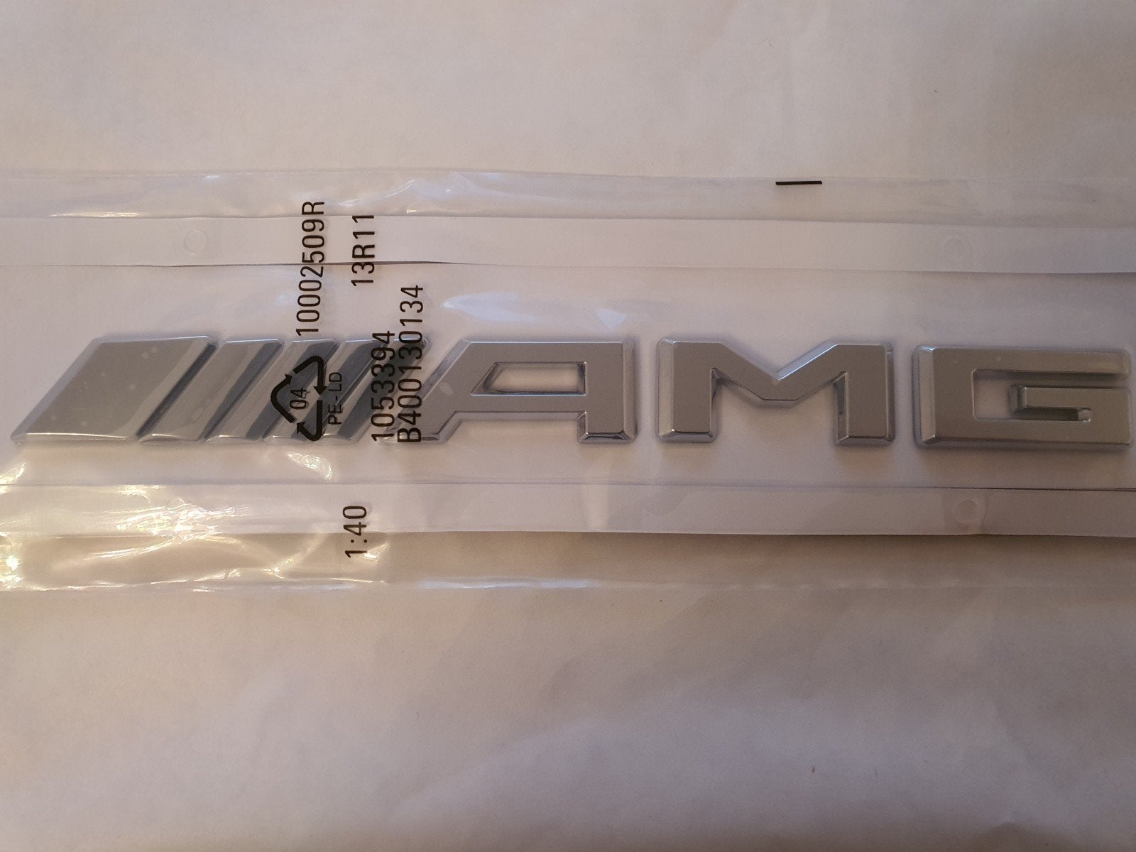 Logo du hayon Mercedes Amg, Autos : Pièces & Accessoires, Neuf, Arrière, Enlèvement ou Envoi, Mercedes-Benz