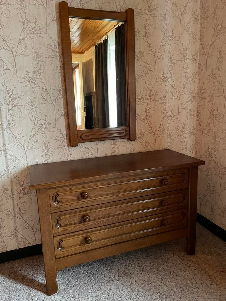 Chambre à coucher contemporaine chêne, Antiek en Kunst, Antiek | Meubels | Kasten, Ophalen