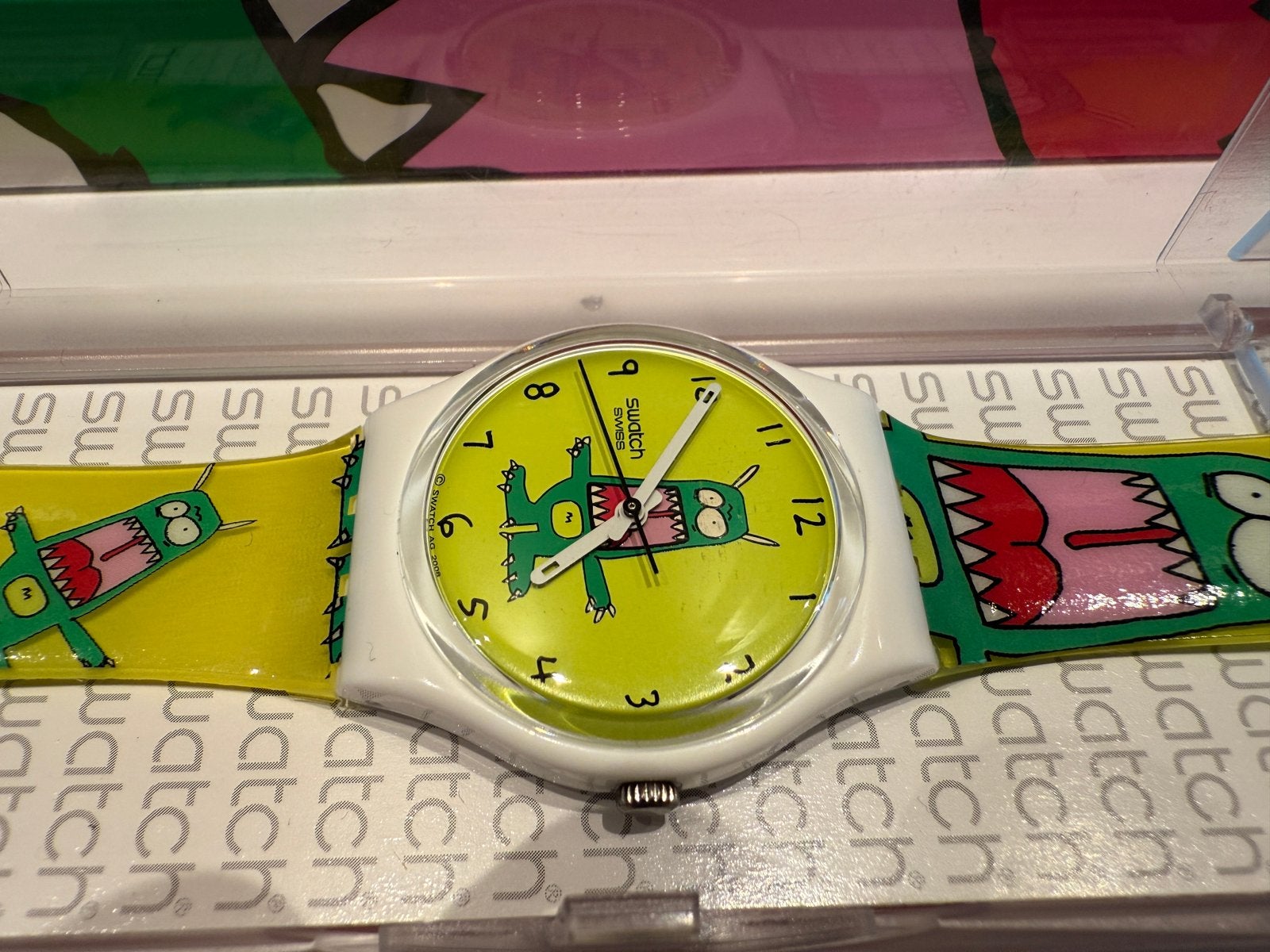 Swatch GW149 “Germaholic”, dessinée par Matthew Langille, Enlèvement ou Envoi, Neuf