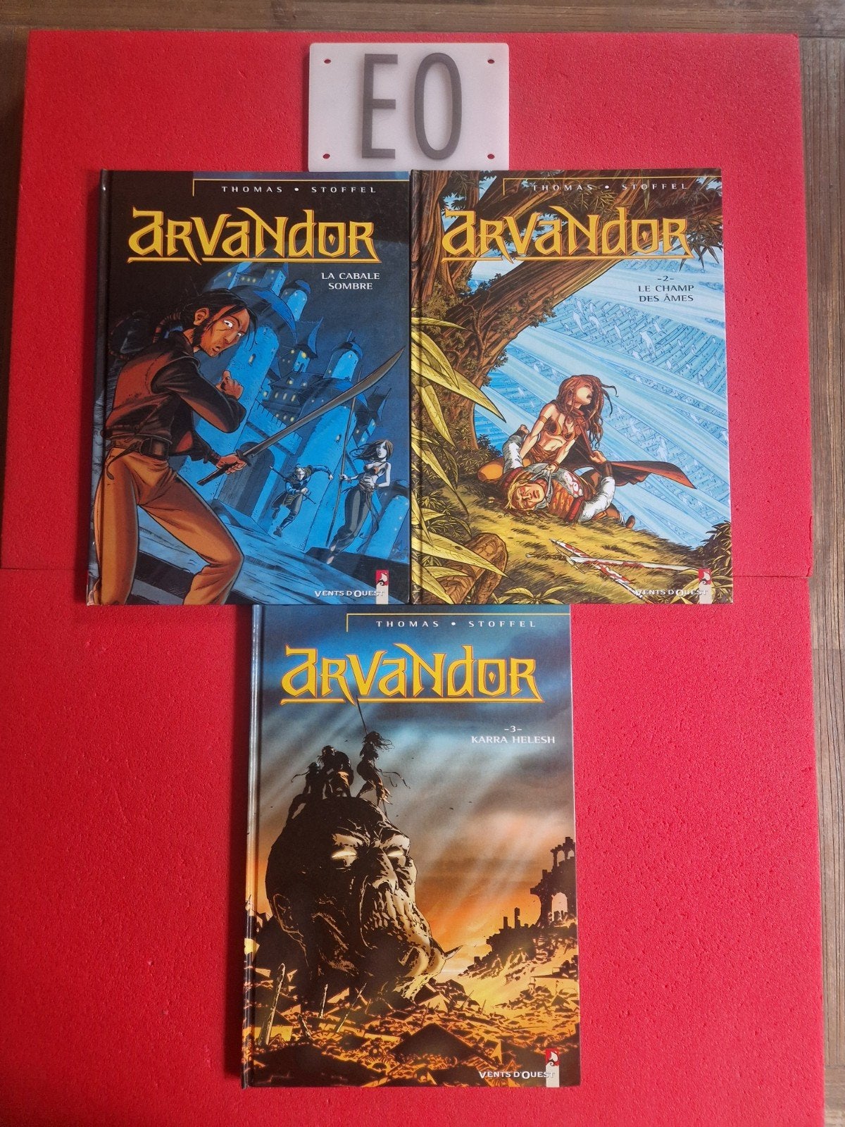 lot de 3 bd arvandor 1 à 3,EO (integrale de la série), Enlèvement ou Envoi