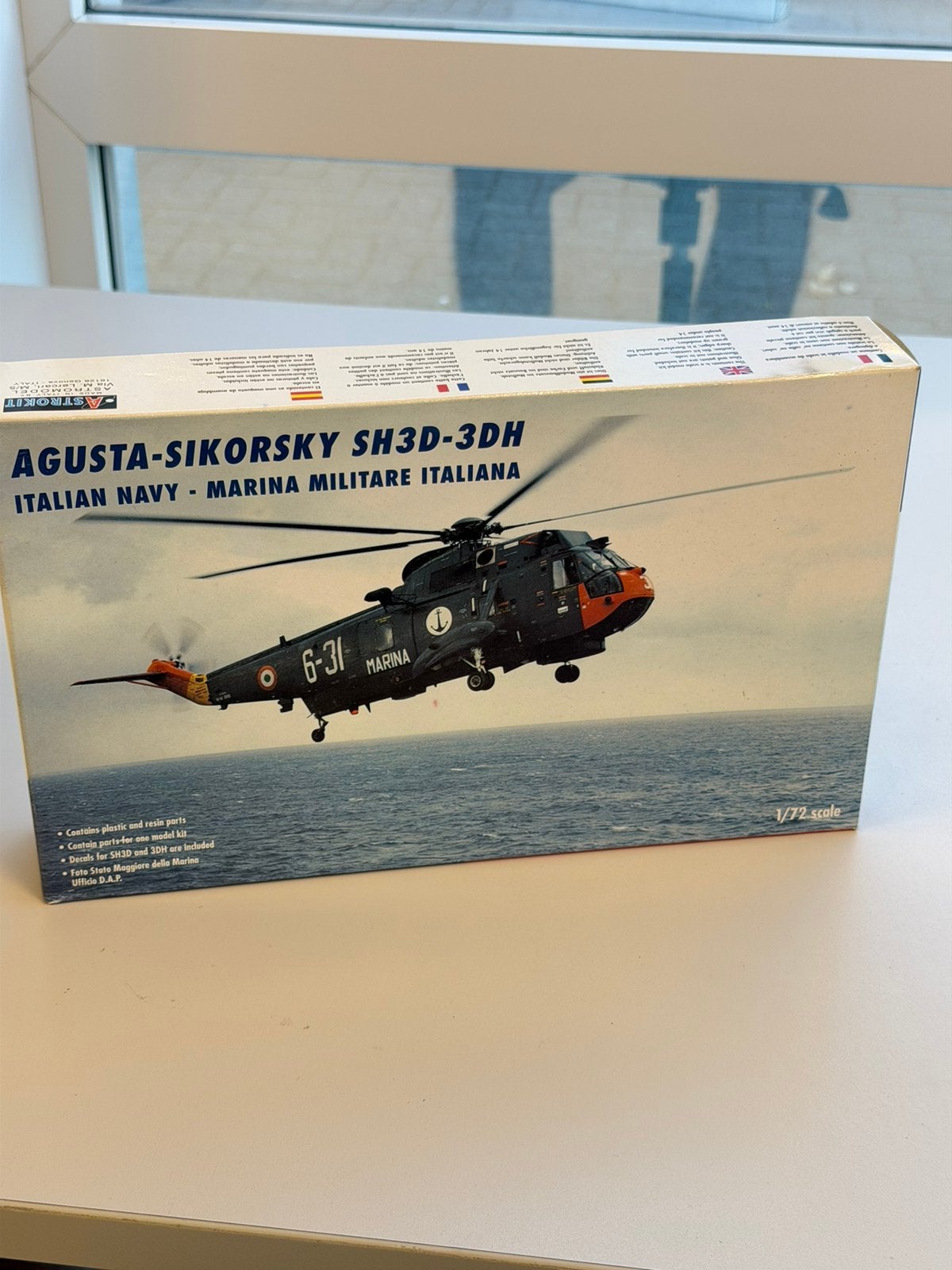 Astrokit 72103 Agusta-Sikorsky SH3D-3DH 1/72 Nouveau rare, Enlèvement ou Envoi, Neuf, 1:72 à 1:144, Hélicoptère
