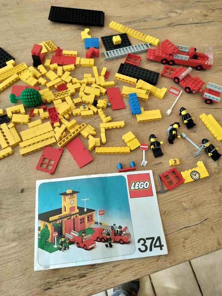 oude lego 374 station, Ophalen of Verzenden, Lego