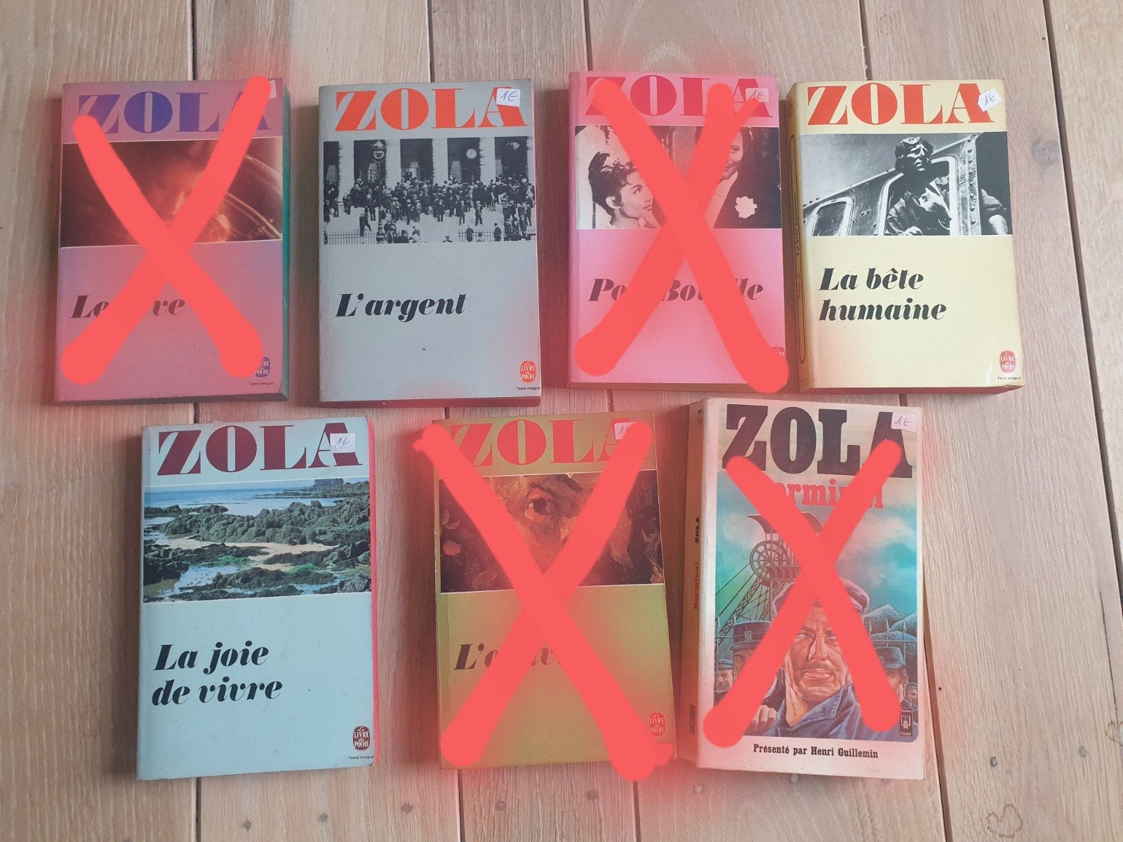 Emile Zola (1 euro per boek)

1 euro per boek

We hebben nog, Boeken, Ophalen of Verzenden