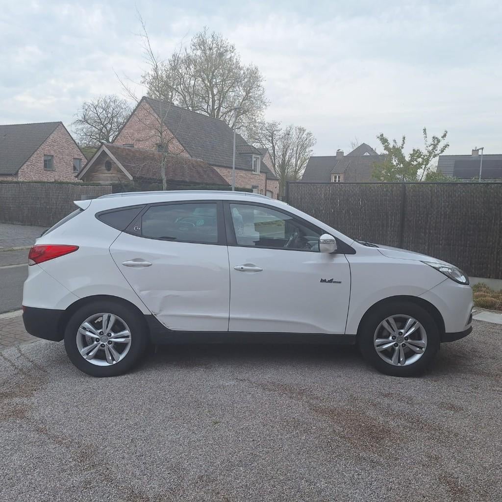 Hyundai ix35 2013 1.6 benzine 2WD Blue 151300km, Euro 5, Stof, Zwart, 1600 cc