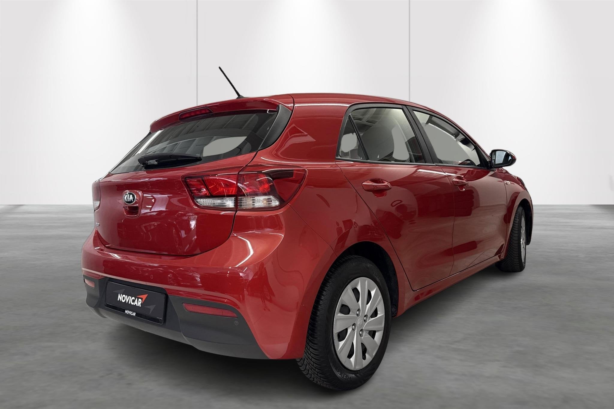 Kia Rio Navi Edition 1.2, Autos, Kia, Rouge, Euro 6, 4 cylindres, 1110 kg