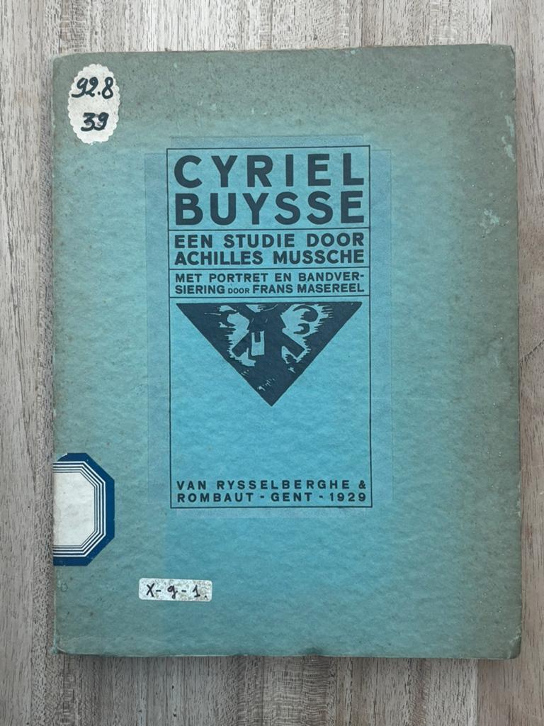 Cyriel Buysse - Frans Masereel, Ophalen of Verzenden