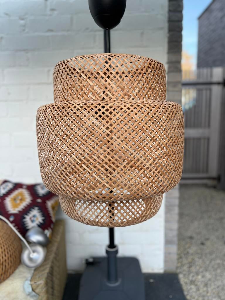 Ikea SINNERLIG Hanglamp, bamboe/handgemaakt, 50 cm, Ophalen, Zo goed als nieuw