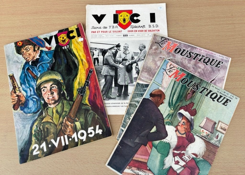 2 Revues VICI & 2 Magazines Le Moustique., Envoi