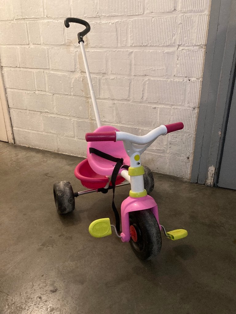 Driewieler voor kinderen, Fietsen en Brommers, Fietsen | Driewielers, Ophalen, Gebruikt, Duwstang