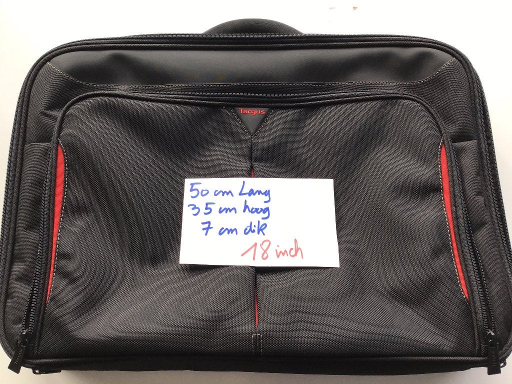 nieuwe laptoptas Targus van 18 inch aan 20 euro, Ophalen of Verzenden, Nieuw, Targus