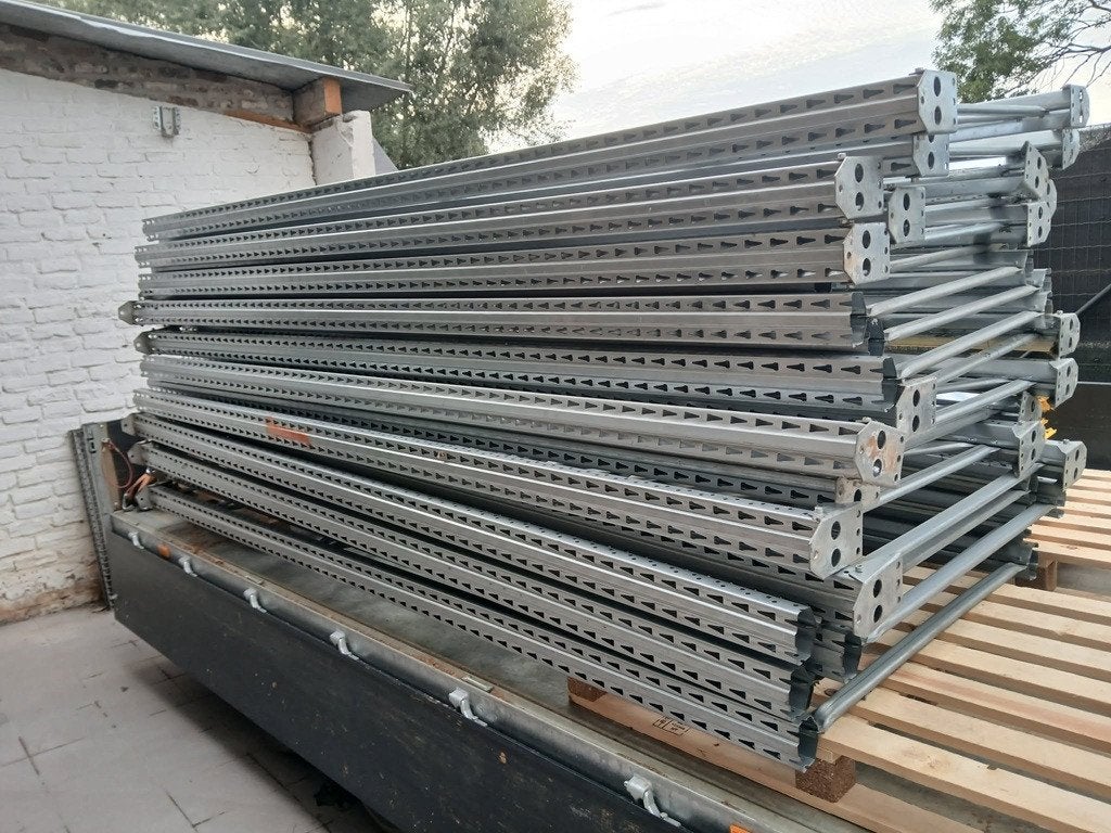 rayonnages à palettes, Enlèvement