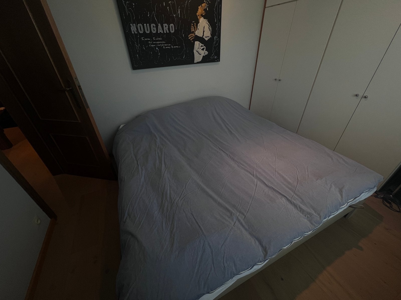 AUPING BED COMPLEET - 180 x 200, Ophalen, Gebruikt, Wit, Tweepersoons
