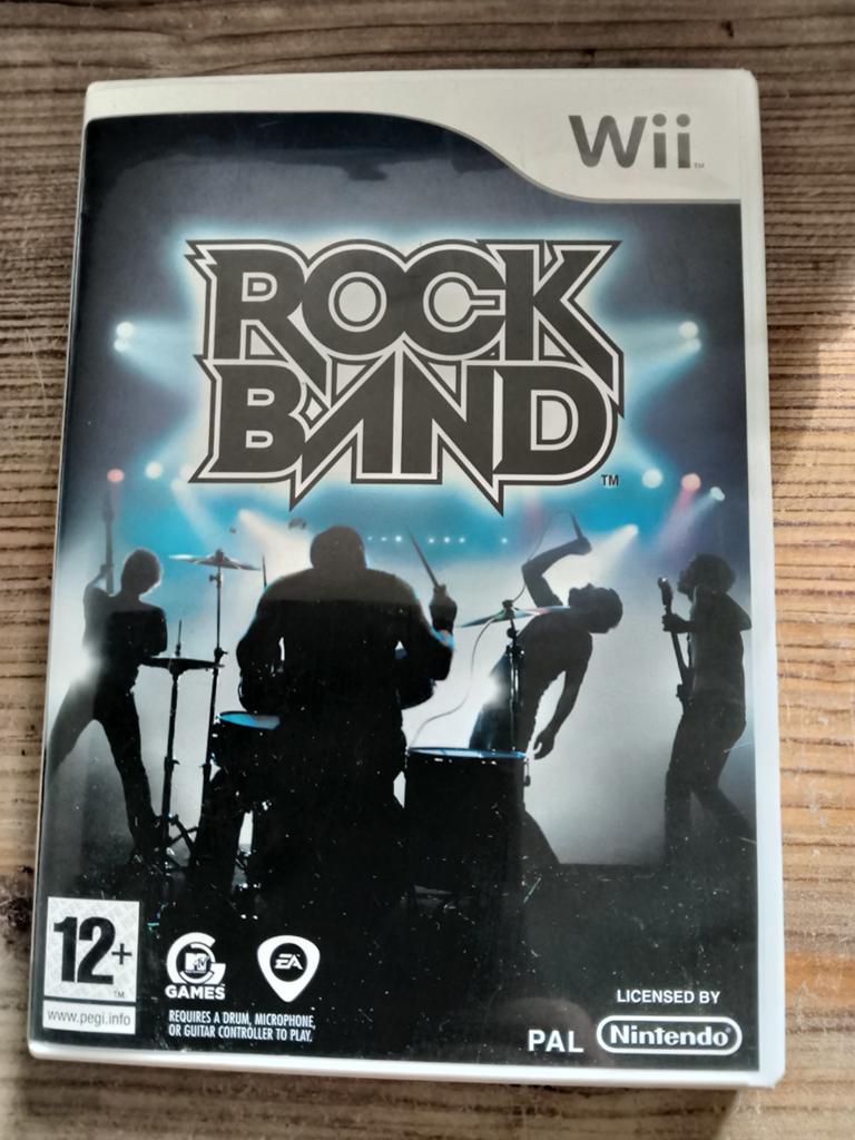 Rock Band - Nintendo Wii, Muziek, Verzenden, 2 spelers, Zo goed als nieuw