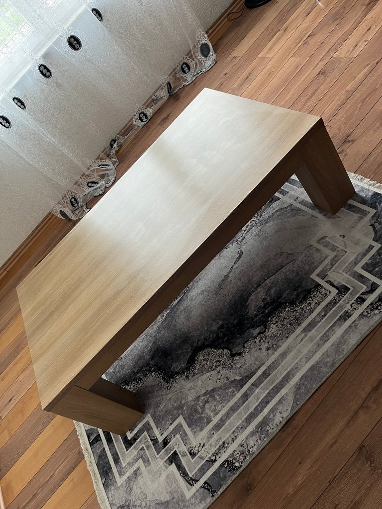 Table basse élégante et robuste 135x80 cm, Enlèvement