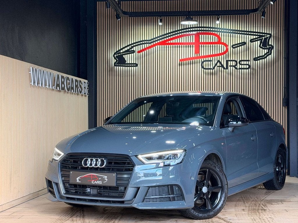 Audi A3 1.0 TFSI * S LINE * - BERLINE SEDAN * GAR 12 MOIS *, Argent ou Gris, Entreprise, Tissu, 999 cm³