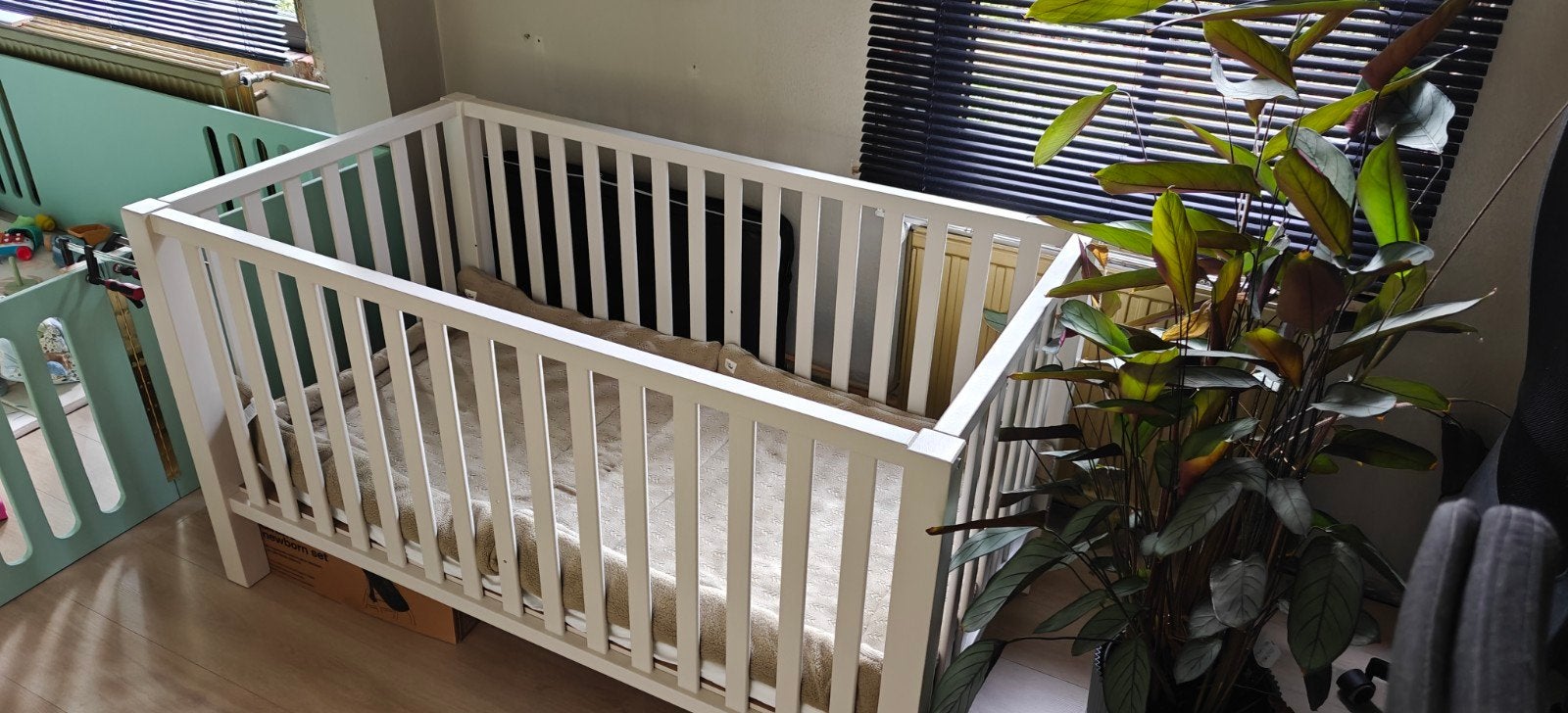 Tweeling park (Quax Marie Lucca), Kinderen en Baby's, Ophalen, Zo goed als nieuw, Rechthoekig, In hoogte verstelbaar