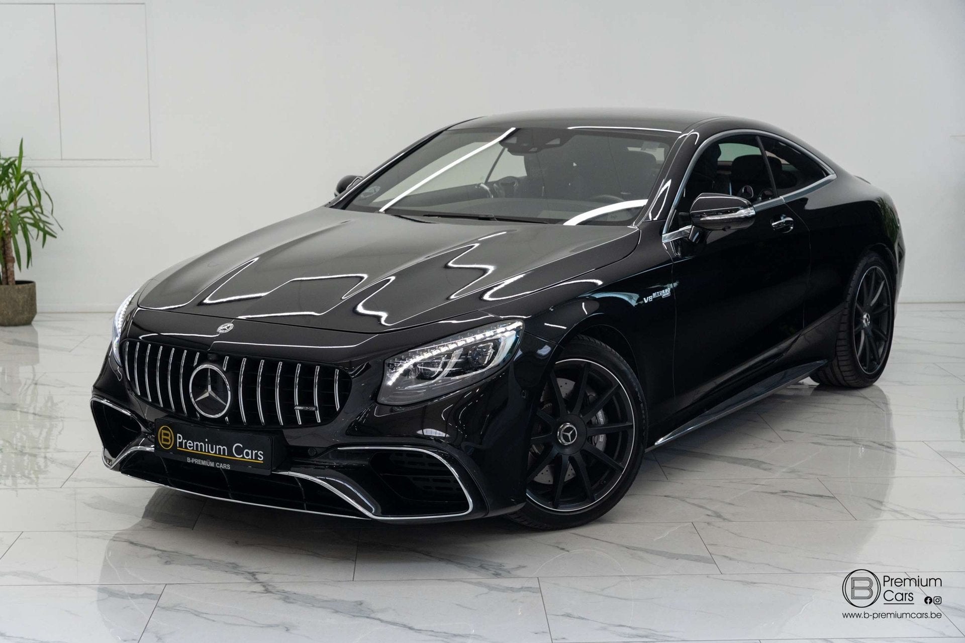 Mercedes-Benz S 63 AMG 4Matic coupe! AMG plus! Massage! HUD!, Auto's, Automaat, Gebruikt, Zwart, 2 deurs