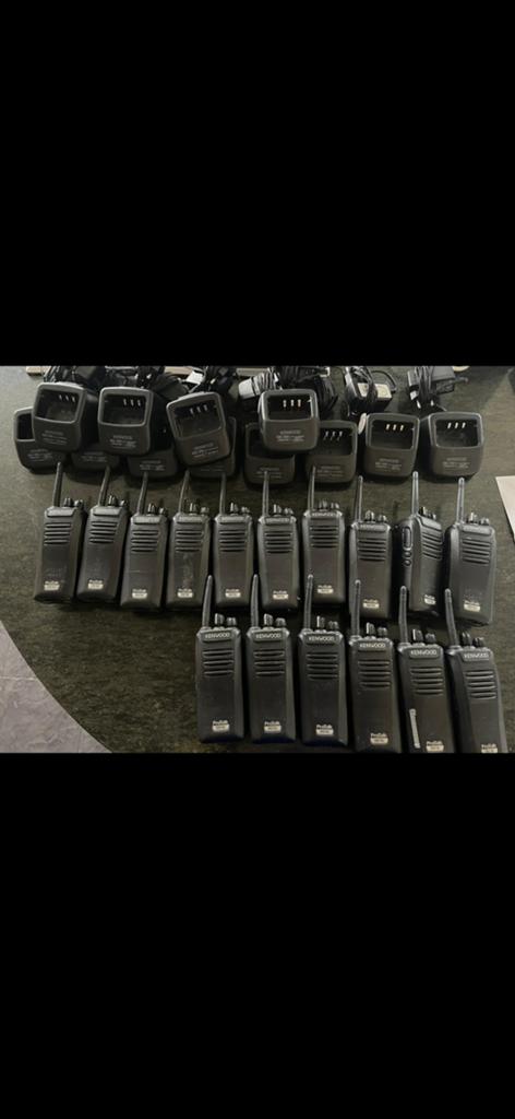 Kenwood, Telecommunicatie, Portofoons en Walkie-talkies, Ophalen, Zo goed als nieuw