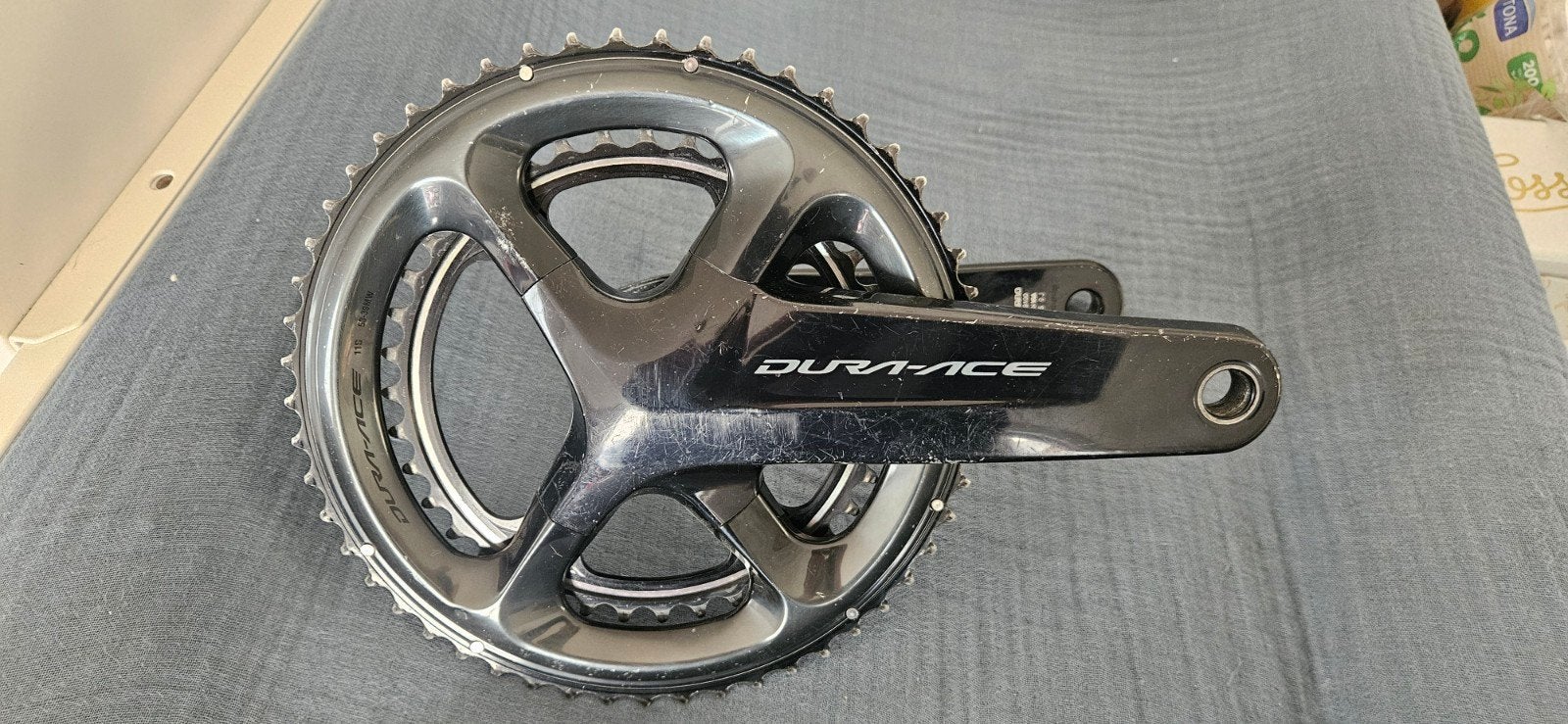 dura ace, Vélos & Vélomoteurs, Pédalier ou Pédales, Enlèvement ou Envoi, Utilisé, Aluminium