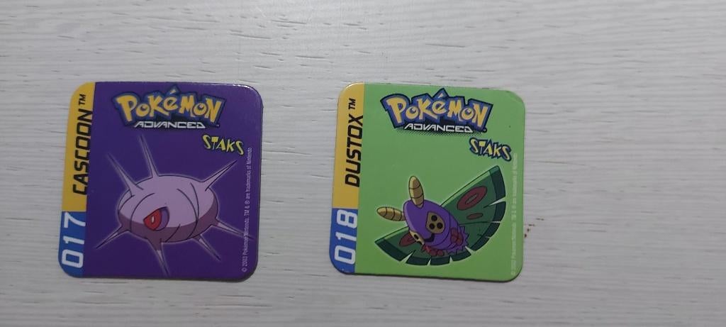 jouets magnétiques Pokemon Panini Cascoon Dustox 2003, Enlèvement ou Envoi, Neuf