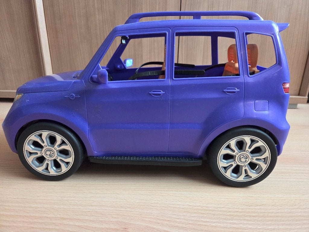 Paarse jeep Barbie, Ophalen of Verzenden, Nieuw
