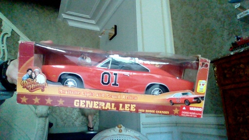 Voiture de Shériff fais moi peur en boite (général lee), Enlèvement