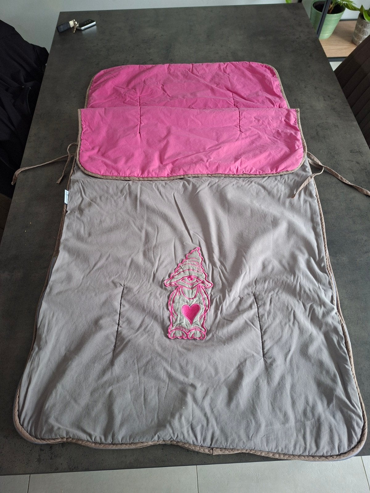 Slaapzak babybed, Ophalen, Slaapzak
