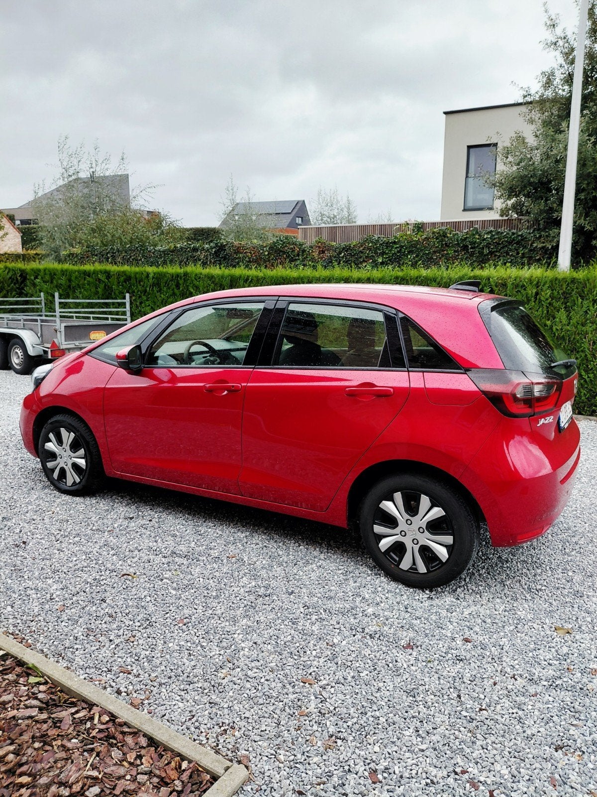 Honda jazz automaat hybride comfort 2023, Auto's, Dealer onderhouden, Euro 6, Leder en Stof, Te koop
