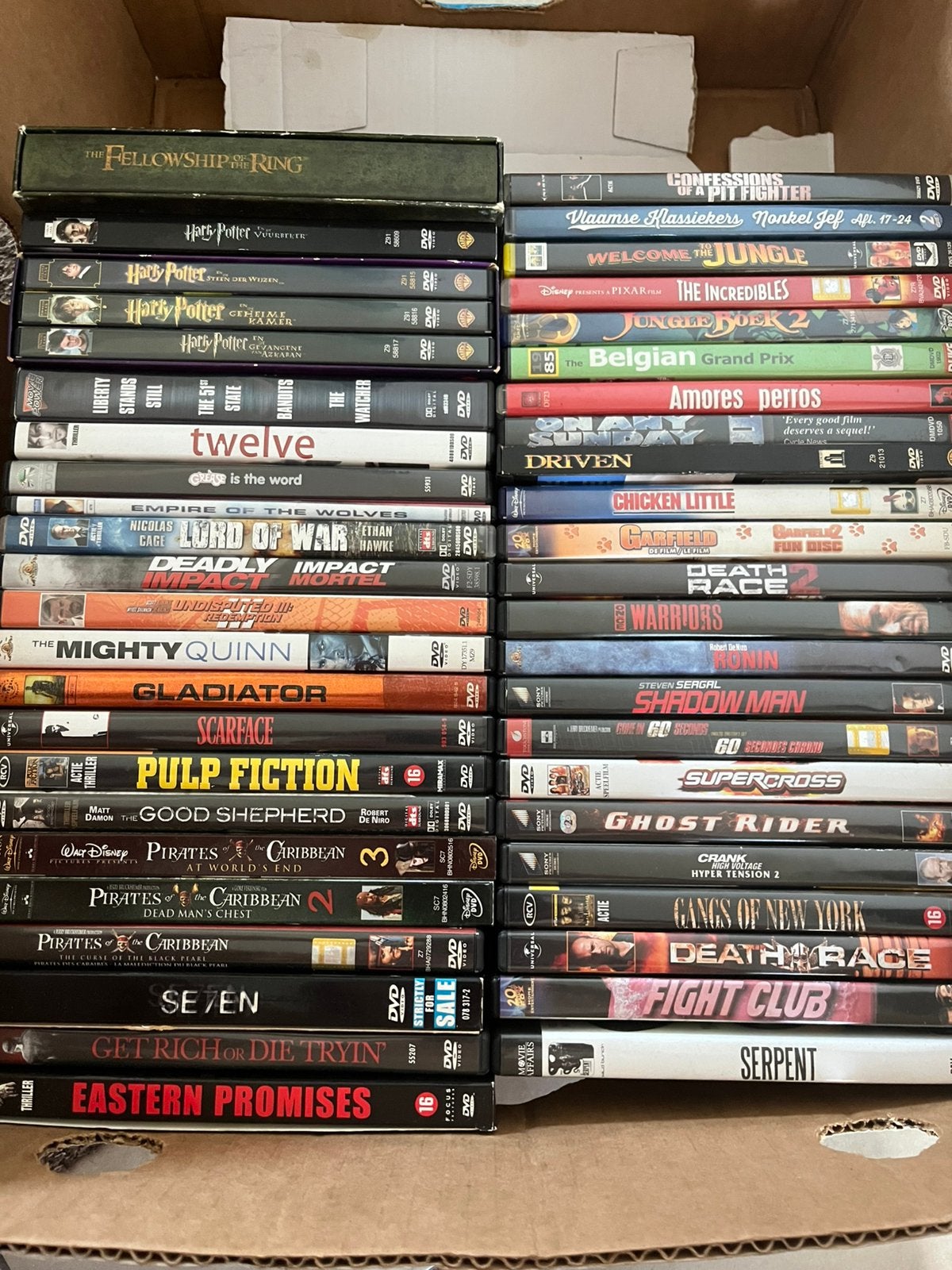 Lot van 46 DVD’s, CD & DVD, DVD | Autres DVD, Enlèvement, Comme neuf