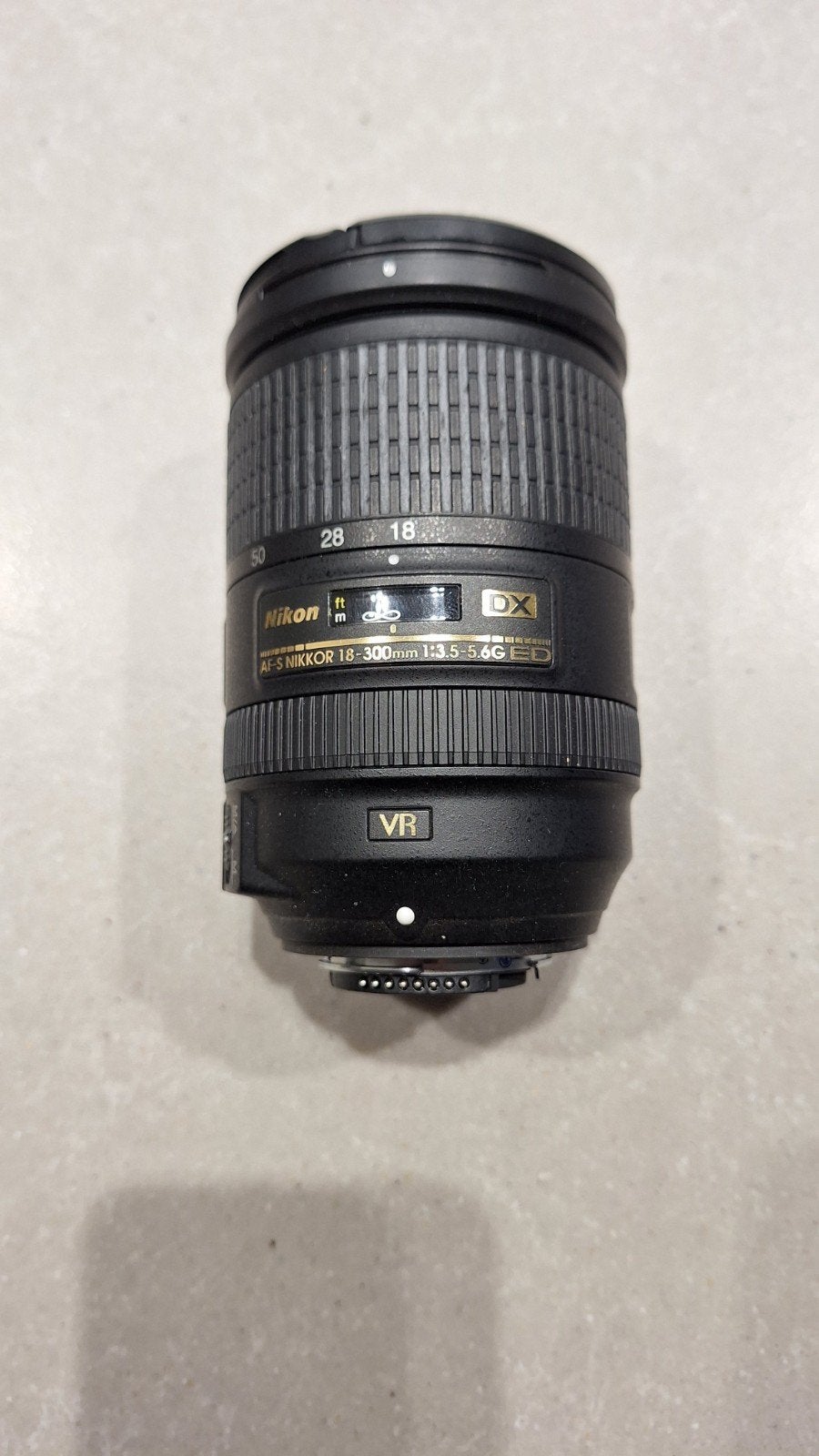 Nikon Nikkor lens 18-300 AF-S DX f/3.5-5.6G ED VR, Enlèvement, Monture Nikon F, Zoom, Téléobjectif