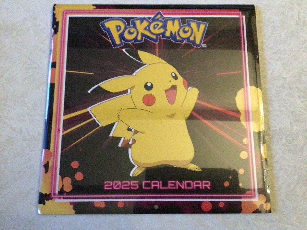 Le calendrier Pokemon 2025 est nouveau, Divers, Calendriers, Enlèvement ou Envoi, Neuf
