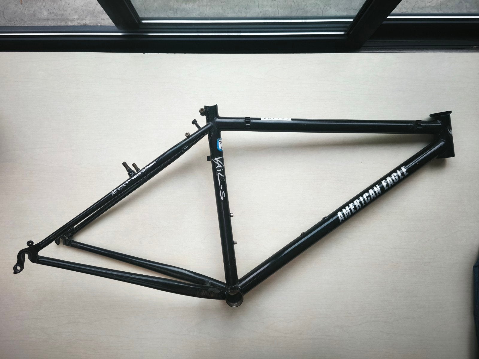 mtb frame staal American Eagle Concorde small, Fietsen en Brommers, Fietsonderdelen, Ophalen, Frame