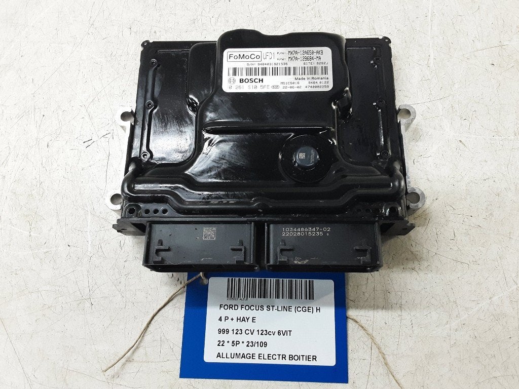 ONTSTEKINGSMODULE Ford Focus 4 (MX7A12A650AKB), Gebruikt, Henry-Ford-Straße  1
50735  Köln, DE, Ford-Werke GmbH, Kunden@ford.com