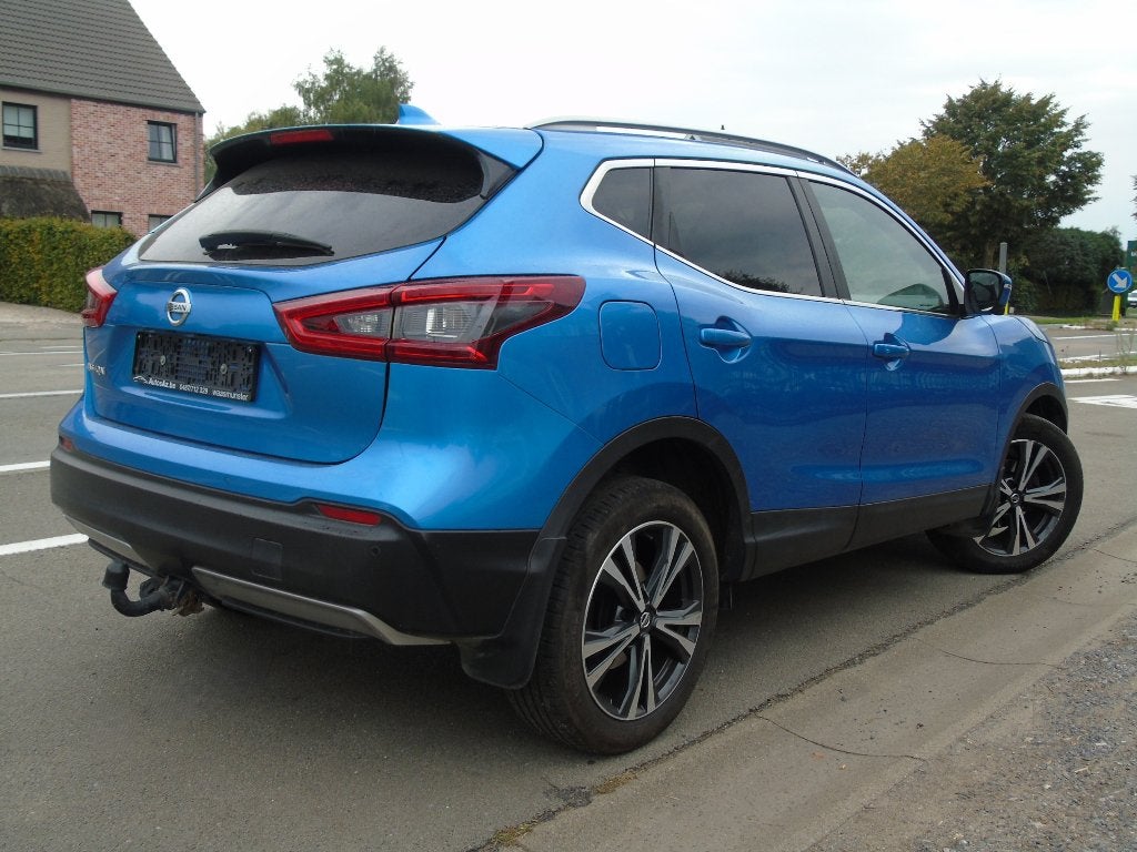 Nissan Qashqai 1.3 DIG-T Business Edition*10/2019 *AUTOMAAT, Auto's, Dealer onderhouden, 4 cilinders, Blauw, 5 zetels