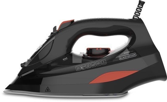 Black+Decker BXIR3000E - Stoomstrijkijzer, Elektronische apparatuur, Strijkijzers en Strijkplanken, Nieuw, Strijkijzer met snoer