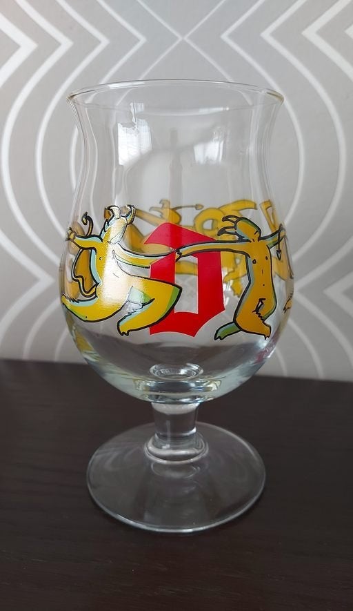 Duvel glas '6 hopduivels' 33cl, Enlèvement ou Envoi, Verre à bière
