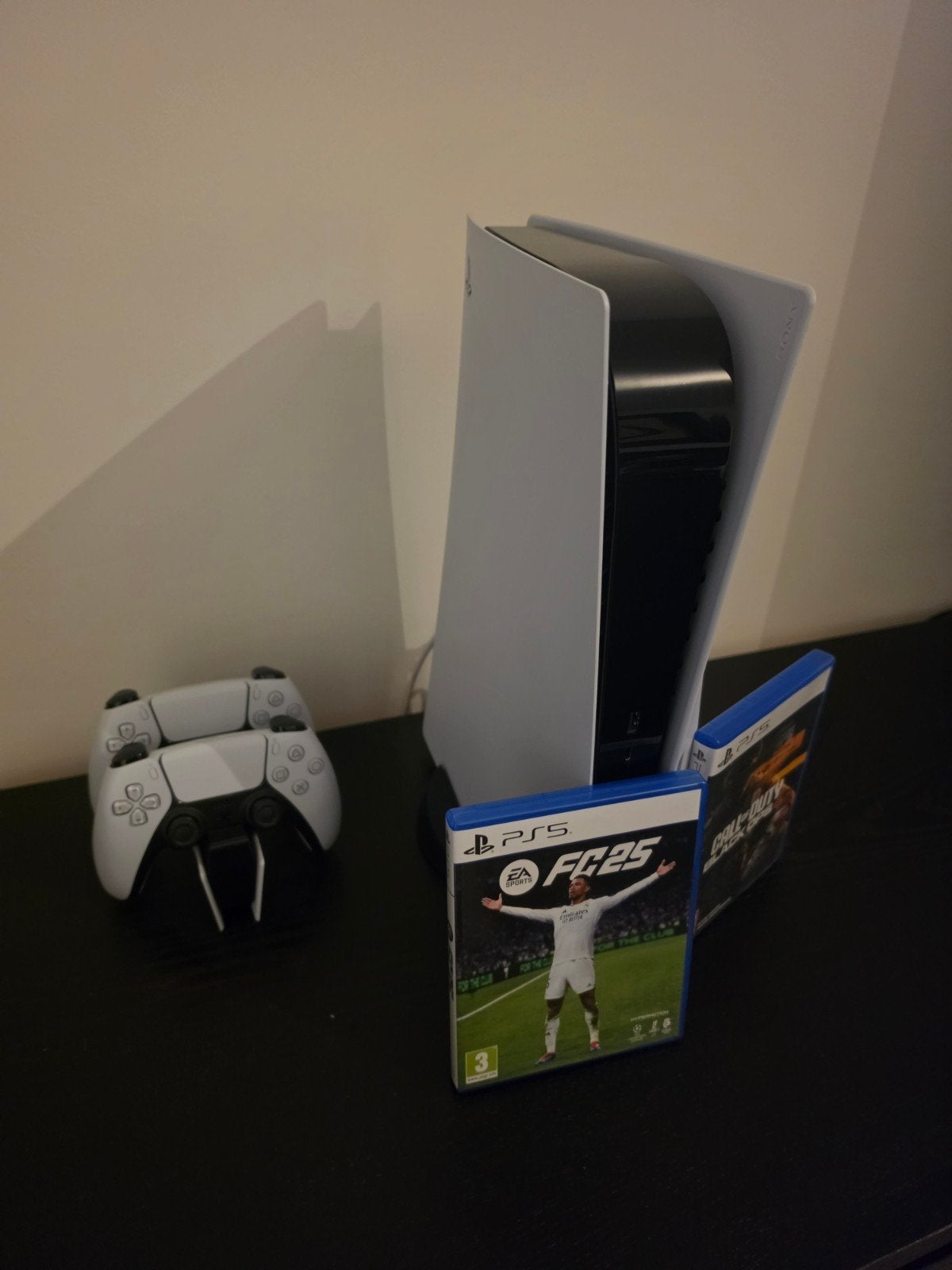 PS5 disc edition + 2 consoles en games, Enlèvement