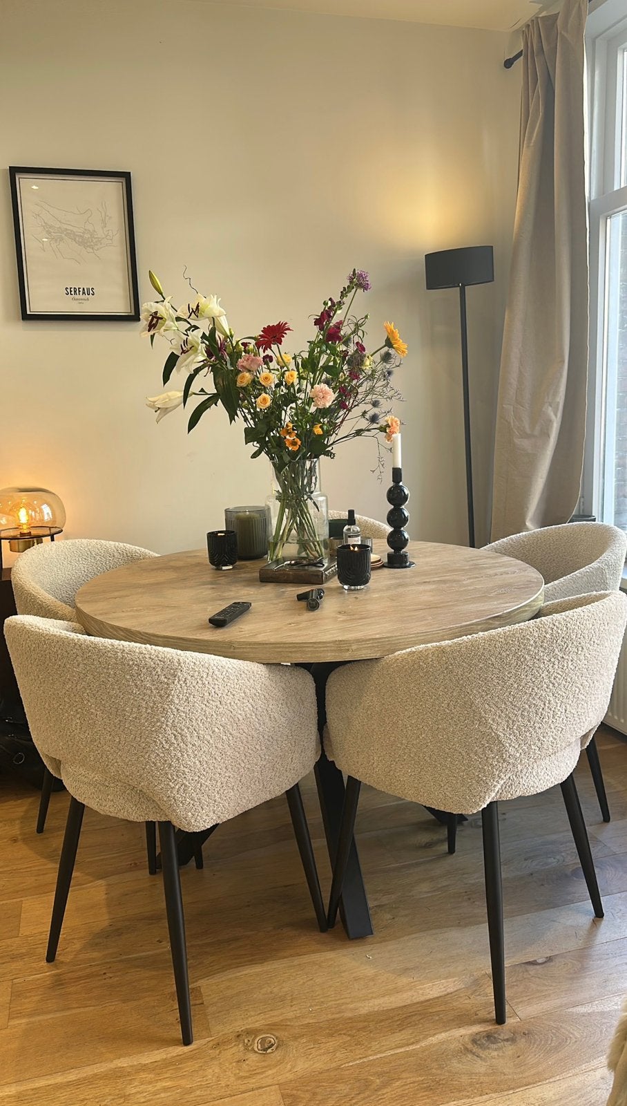 Eettafel 120cm, Ophalen, Zo goed als nieuw